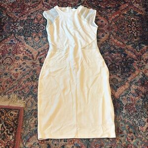 French Connection fantastic white cotton dress